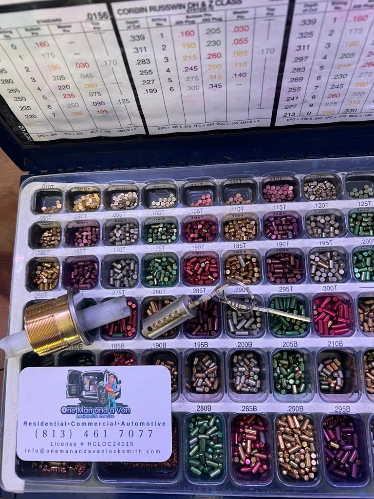 One Man and a Van - New handleset and deadbolt installed in Tampa FL (1)