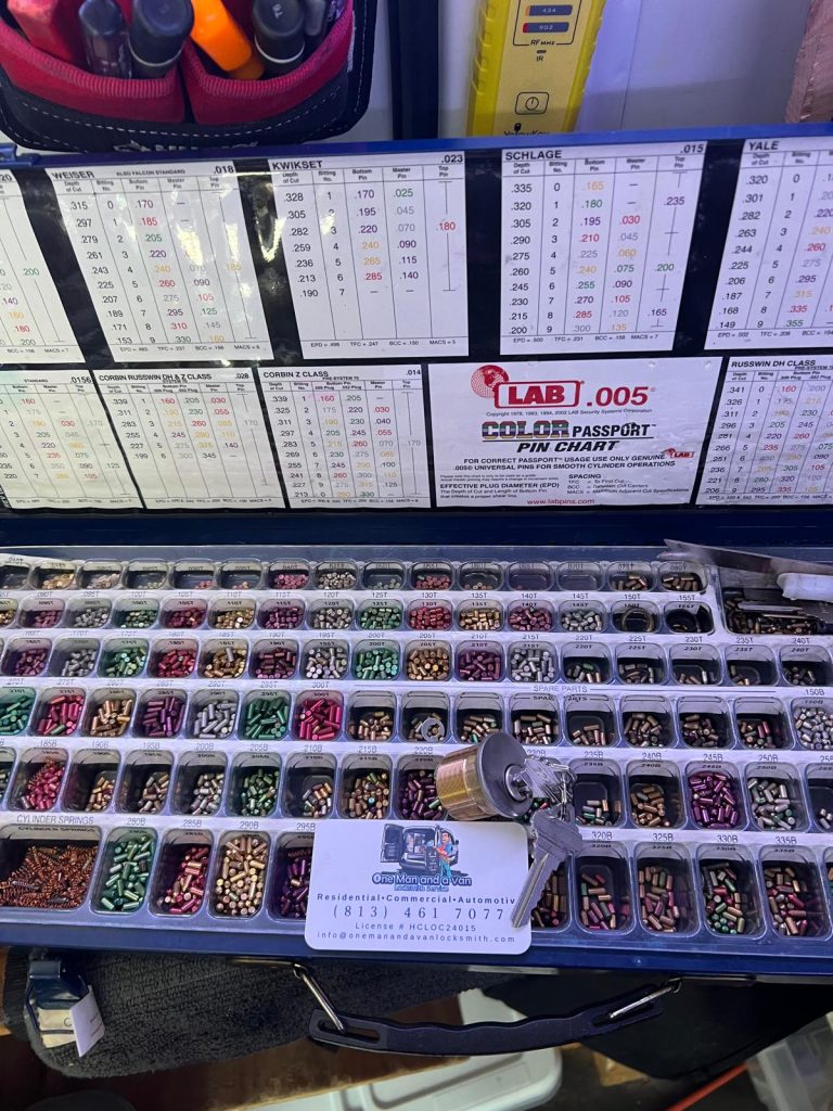 One Man and a Van - New handleset and deadbolt installed in Tampa FL (7)