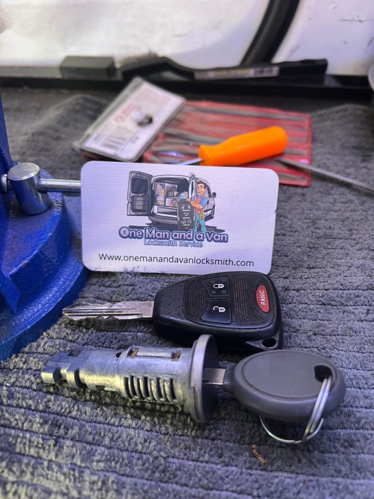 One man and a van - lost car keys replacement (3)